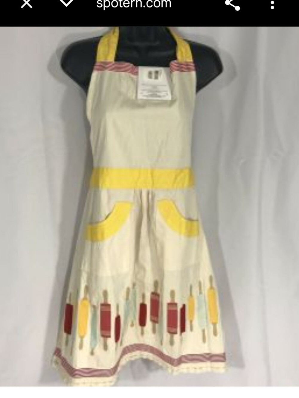 Martha Stewart Retro Style Apron